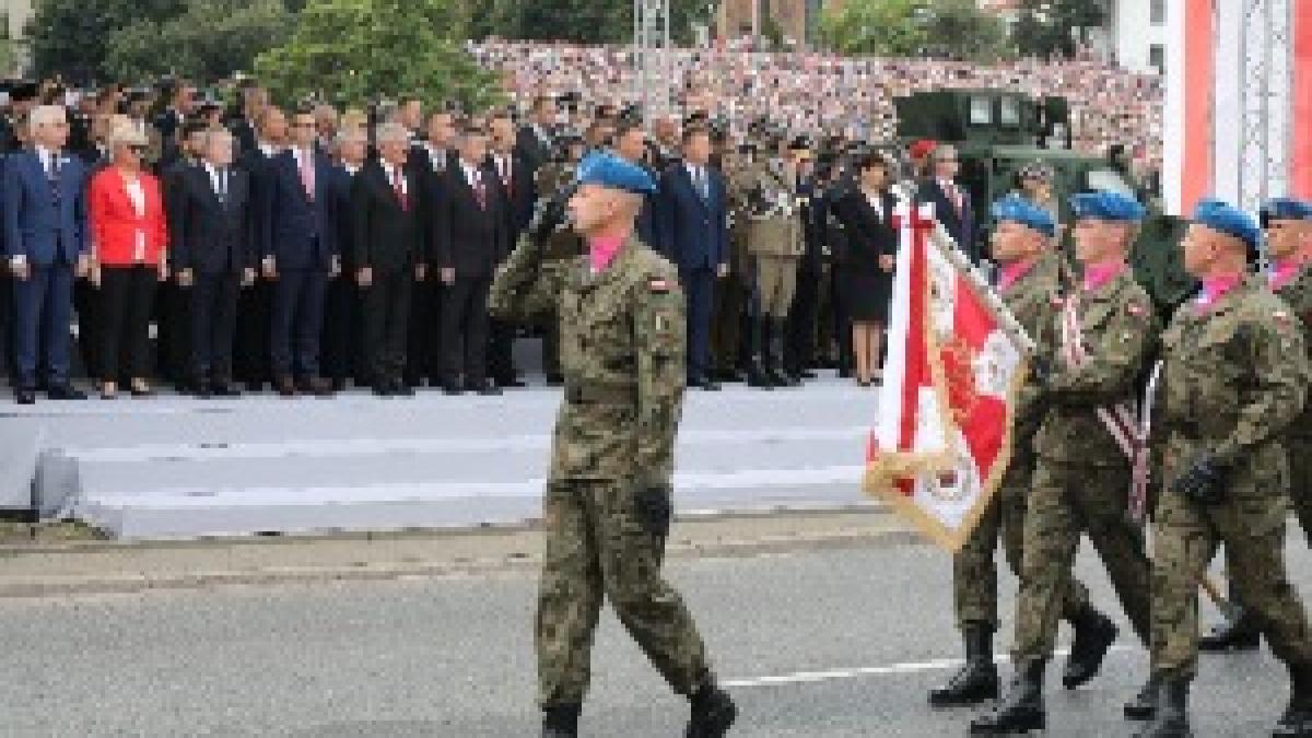 August 15, 2018. Celebration of the Polish Army Day. Warsaw. Poland August 15, 2018. Celebration of the Polish Army Day. Warsaw. Poland