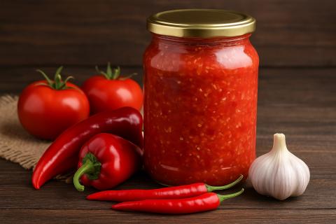Рецепт заманихи из помидоров и перца на зиму