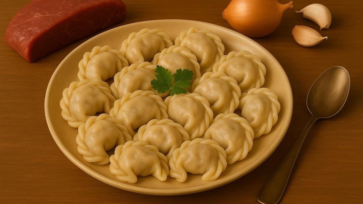 Сибирские пельмени с мясным ассорти