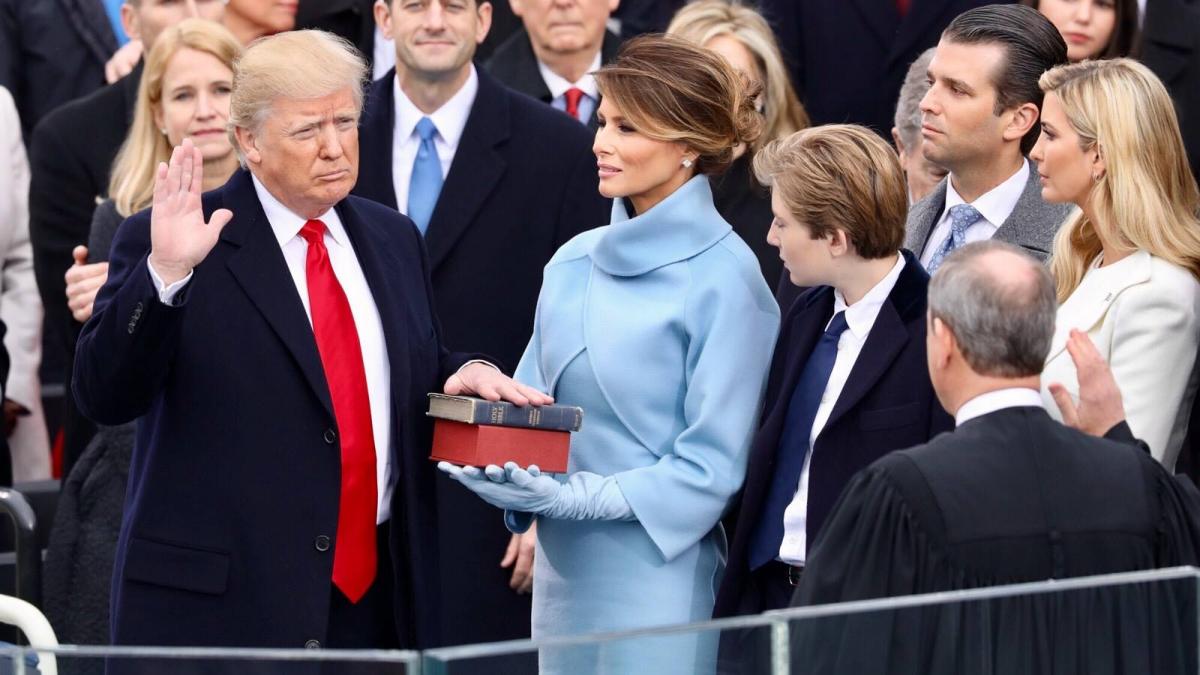 Donald Trump swearing in ceremony Donald Trump swearing in ceremony