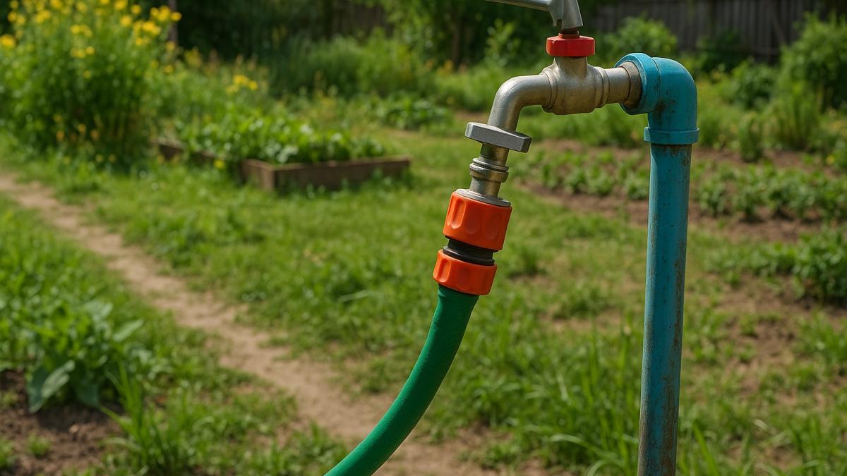 Летняя водопроводная система на даче Летняя водопроводная система на даче