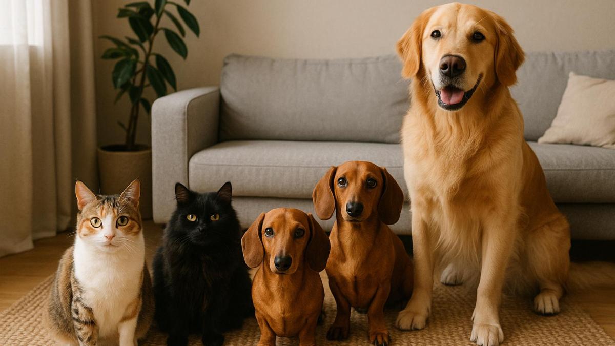 Кошки и собаки в квартире