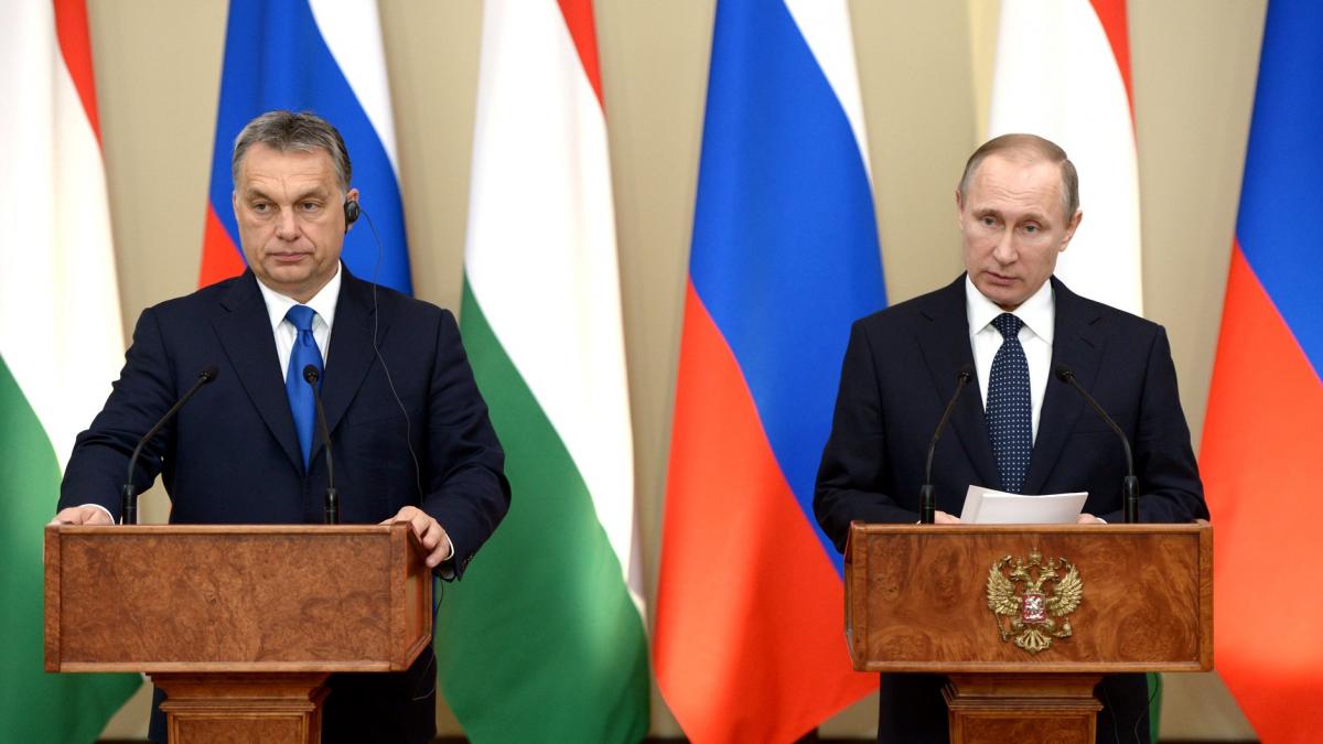 Путин и Орбан