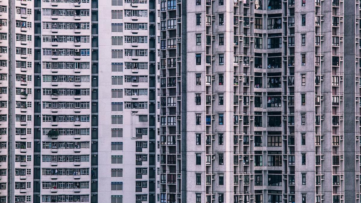 густонаселенный многоквартирный комплекс густонаселенный многоквартирный комплекс