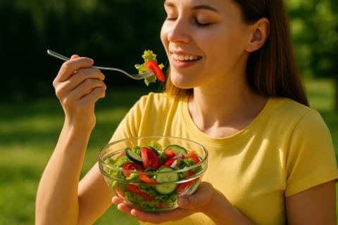 Эндокринолог рекомендовала салаты с курицей, арбузом и фетой для здорового летнего рациона