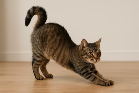 Кошки чаще спят на левом боку для быстрой реакции — Current Biology