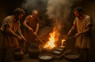 Химический состав шлака помогает реконструировать металлургические операции древности — археометаллург Сергей Халидов