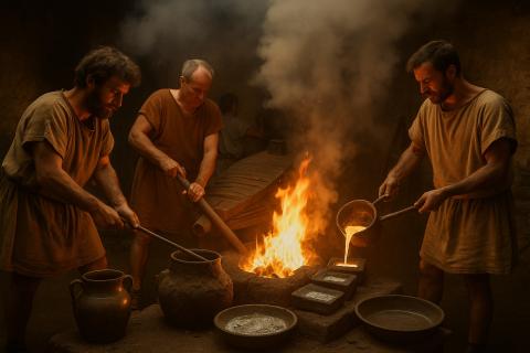 Химический состав шлака помогает реконструировать металлургические операции древности — археометаллург Сергей Халидов