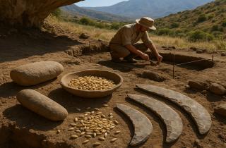 Древние люди в Центральной Азии собирали злаки за 9200 лет до земледелия — Синьин Чжоу