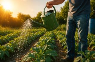 Правильный полив картофеля влияет на урожайность и здоровье растений — агроном