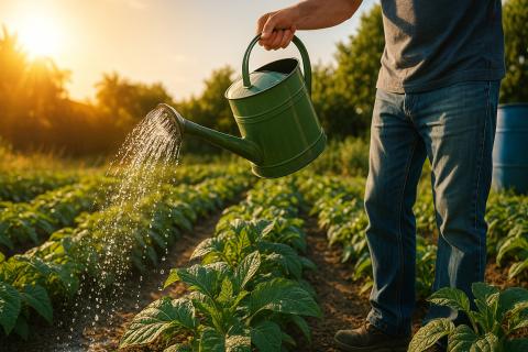 Правильный полив картофеля влияет на урожайность и здоровье растений — агроном Правильный полив картофеля влияет на урожайность и здоровье растений — агроном