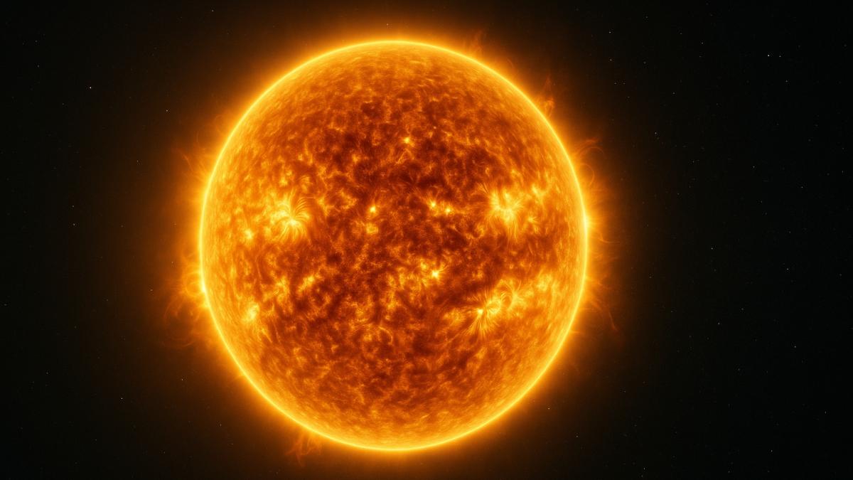 Солнце крупным планом