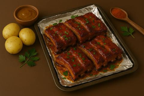 Мясо в соевом соусе в духовке сохраняет сочность