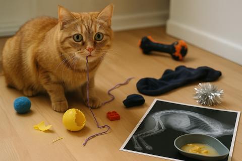 Отсутствие игр у кошек ведёт к апатии, ожирению и тревожности