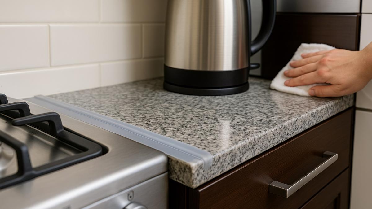 Кухня, плита и столешница