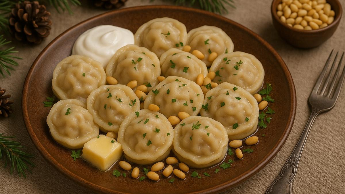 Пельмени Карбонара