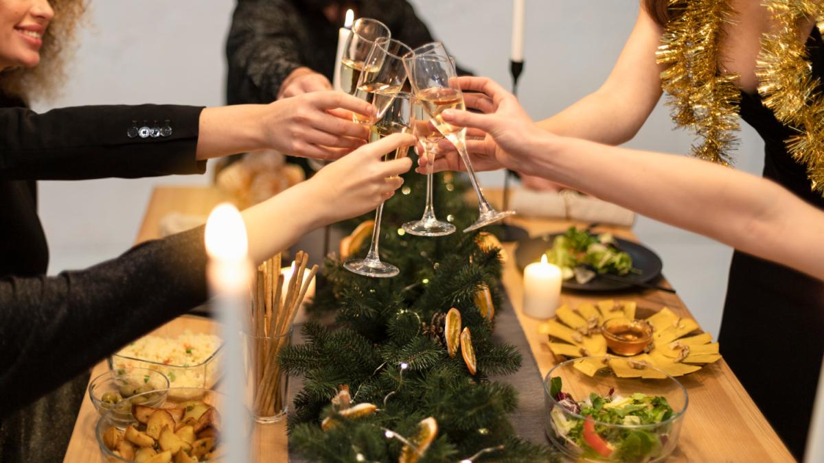 Новогоднее застолье