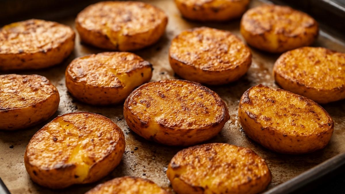 Запечённый картофель с хрустящей корочкой