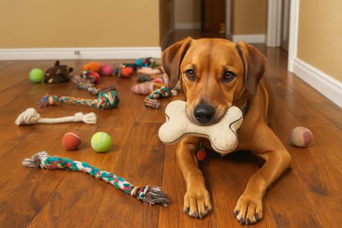 Учёные выяснили, что 90% собак выбирают еду вместо игрушек — Animals