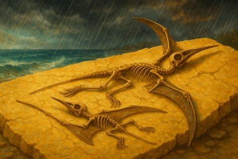 Камни разного состава в пищеводе исключили их попадание после смерти — Palaeontologica Electronica