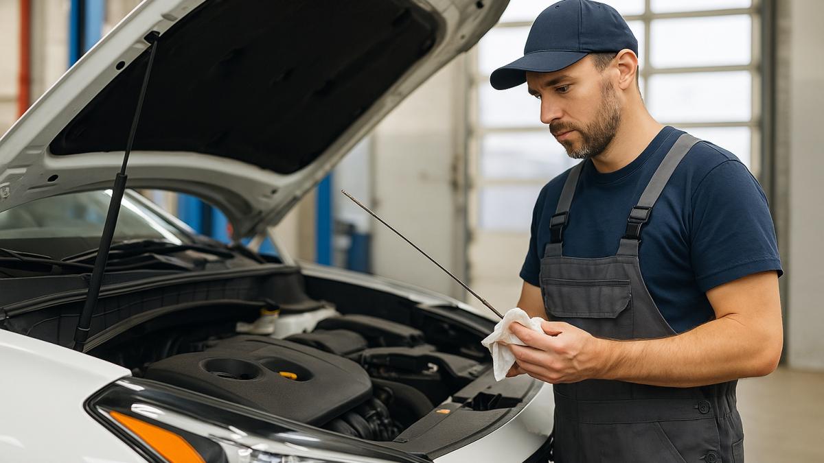 Проверка масла в АКПП