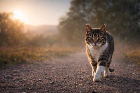 Кошки жаждут свободы, но на улице скрываются опасности, о которых владельцы не подозревают