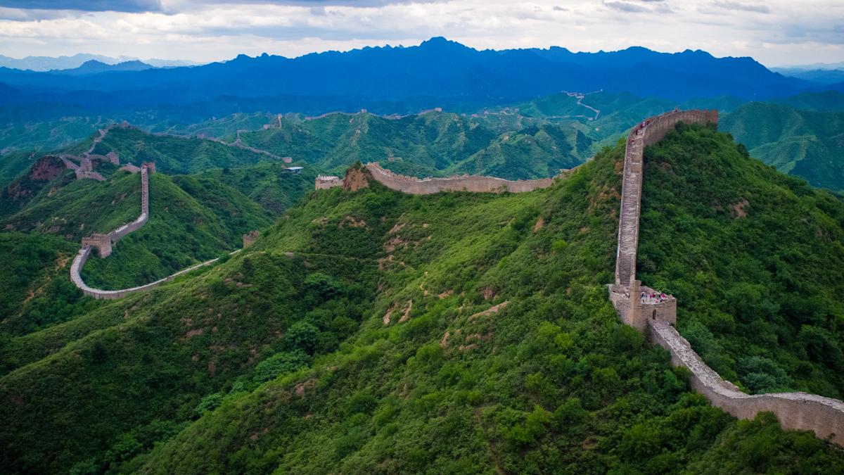 The Great Wall of China at Jinshanling