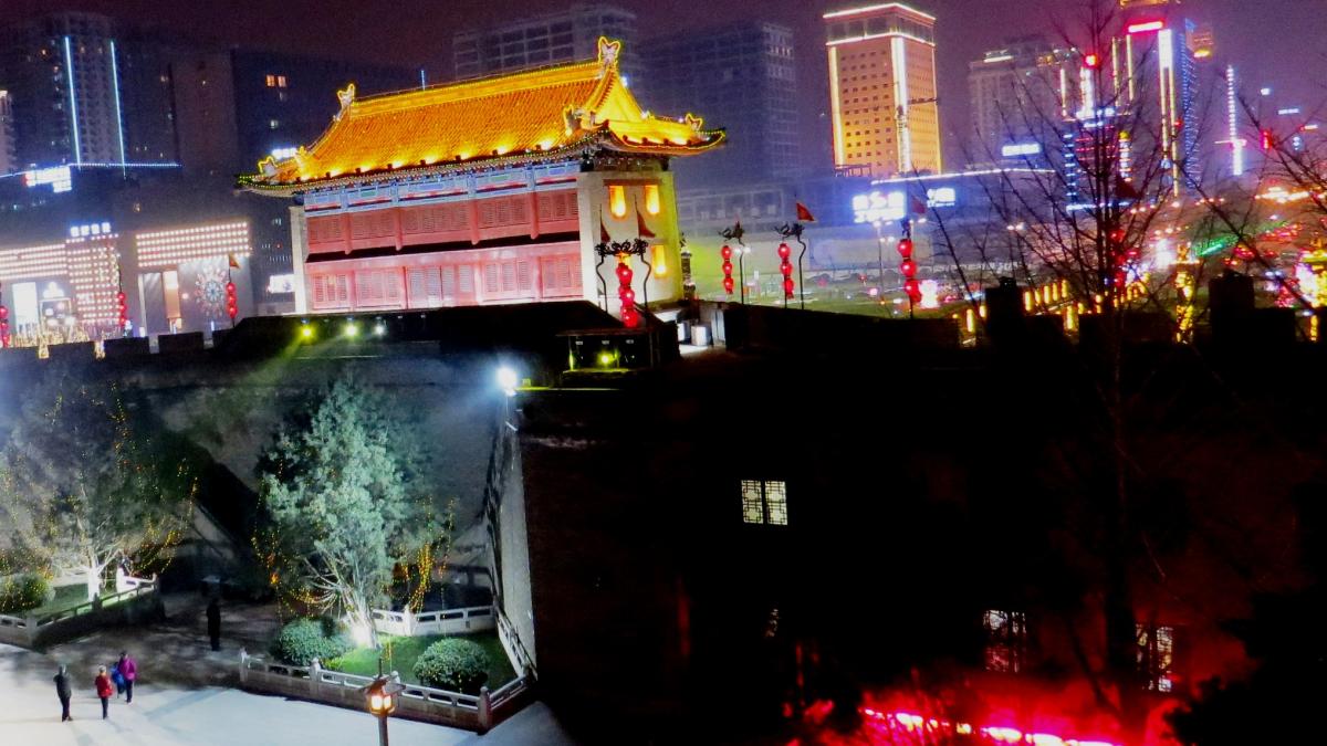 Вечерний Сиань Evening Xi'an - panoramio