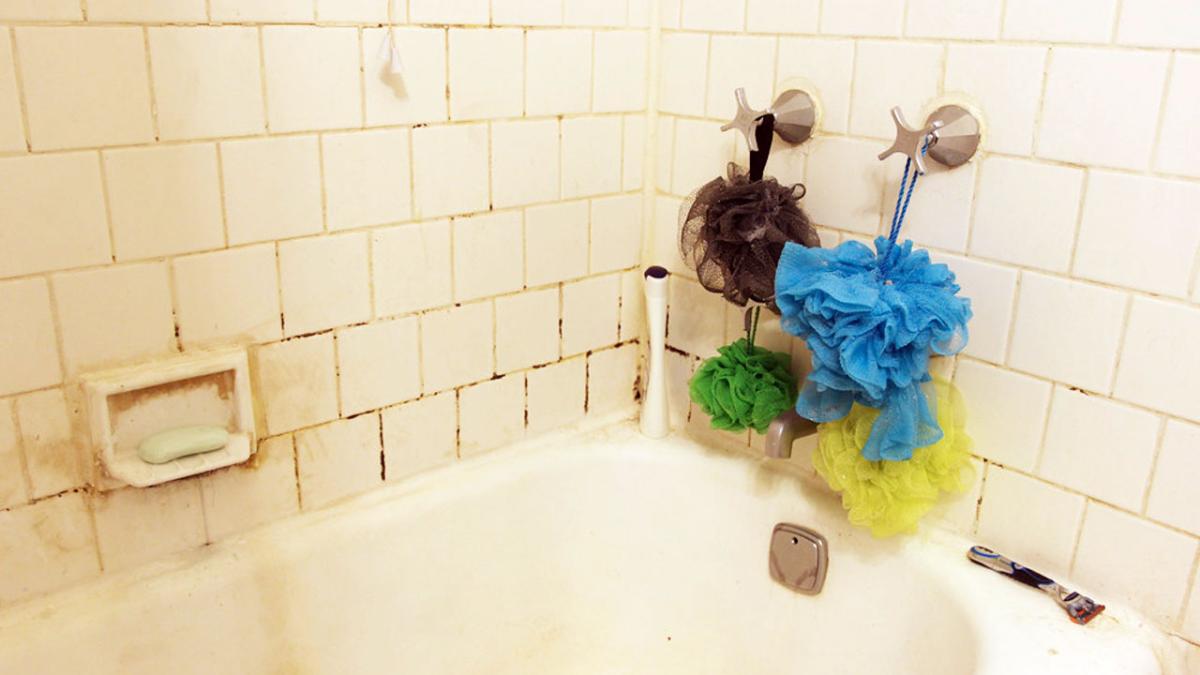 Плесень в ванной