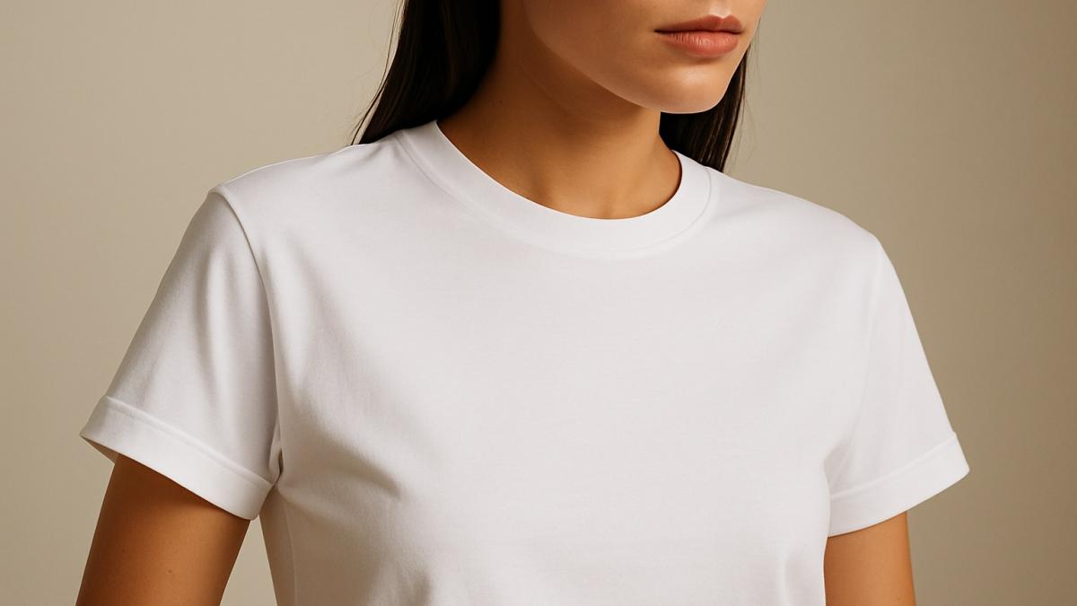 Девушка в футболке