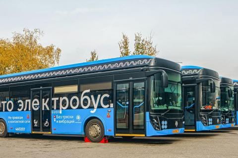Ликсутов: Москва приобретет 100 новых электробусов отечественного производства