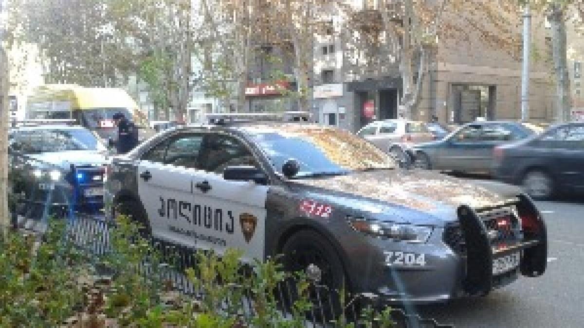 Tbilisi, Georgia — Georgian Police's new patrol car
