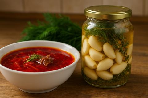 Маринованный чеснок: классический рецепт, сроки хранения и варианты вкусовых добавок