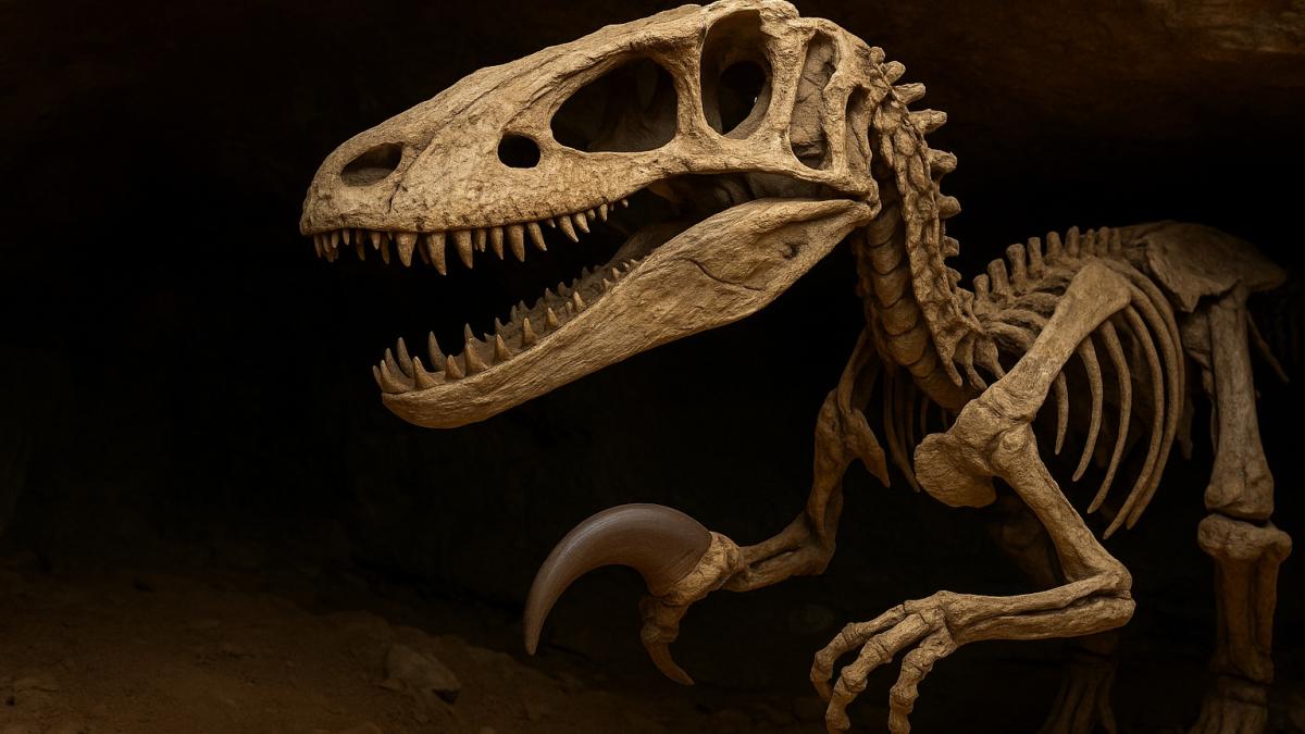 Скелет Joaquinraptor casali