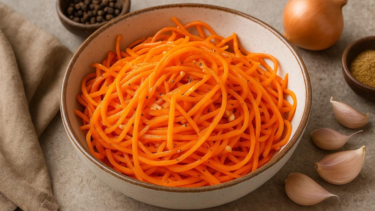 Салат из моркови по-корейски Салат из моркови по-корейски