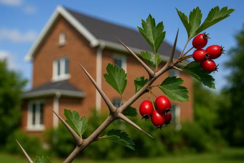 Боярышник подходит для живой изгороди и украшения сада — Александр Грачёв