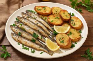 Эксперты: картофель во время жарки предотвращает появление рыбного запаха