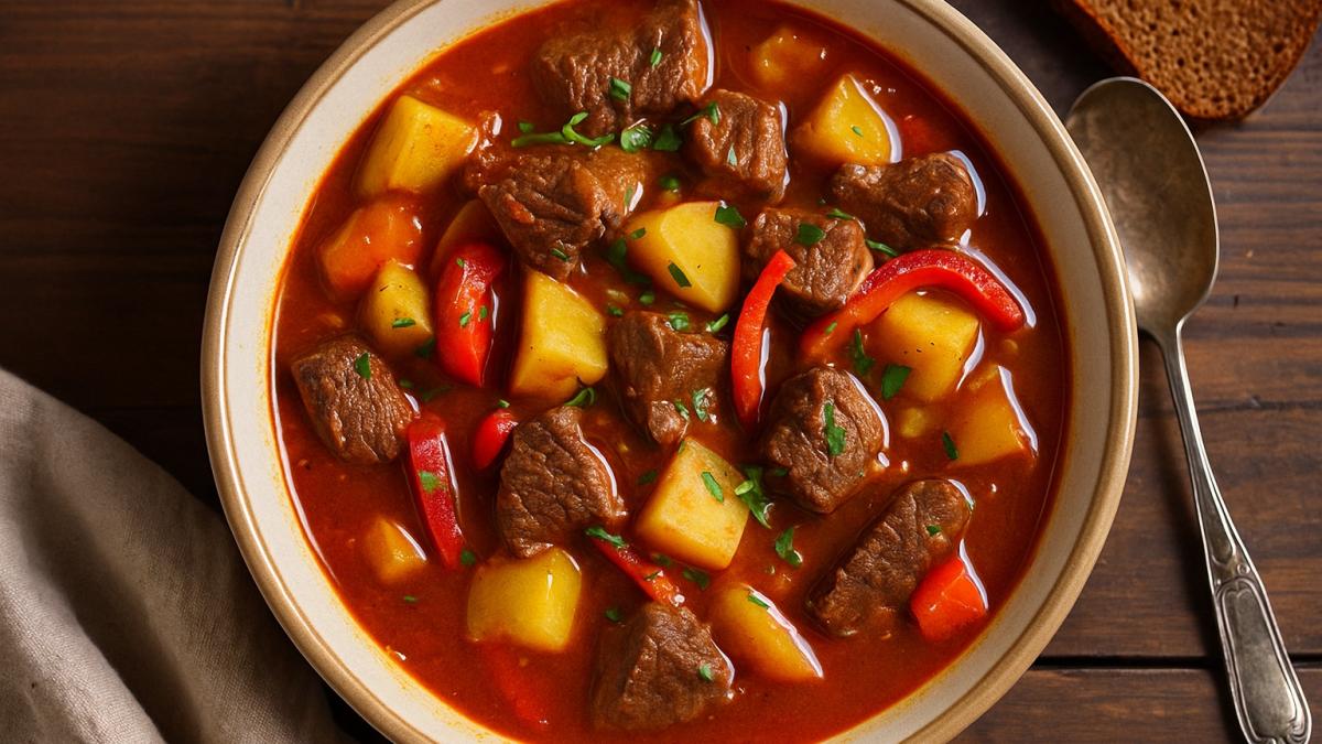 Венгерский гуляш с паприкой