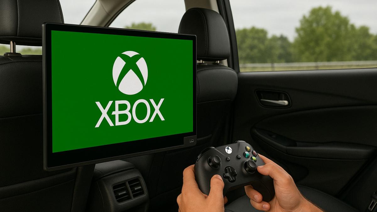 Игры Xbox в автомобиле