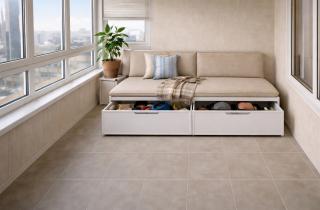 Маленький балкон, большие тайники: решения, которые прячут хаос и выглядят как интерьер мечты