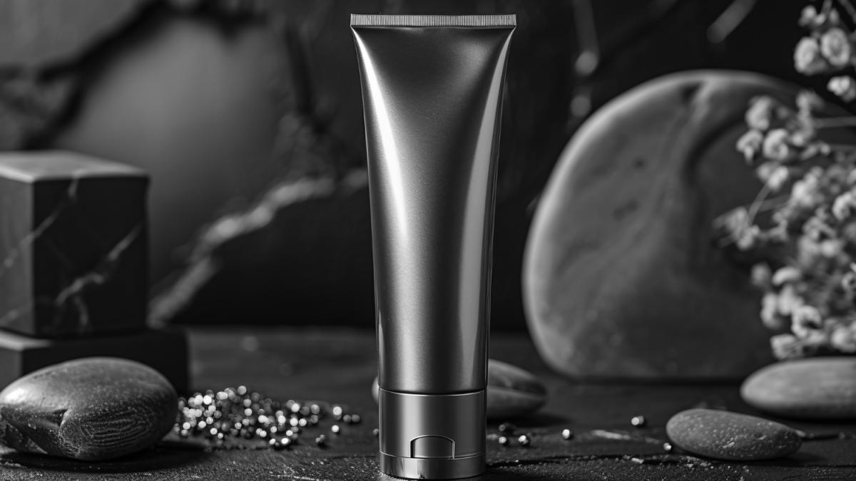 Черная паста с углем