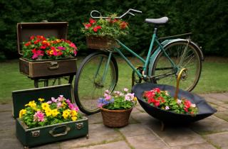 Вазоны из дерева, бетона и пластика украсят участок без лишних затрат — Мария Белова