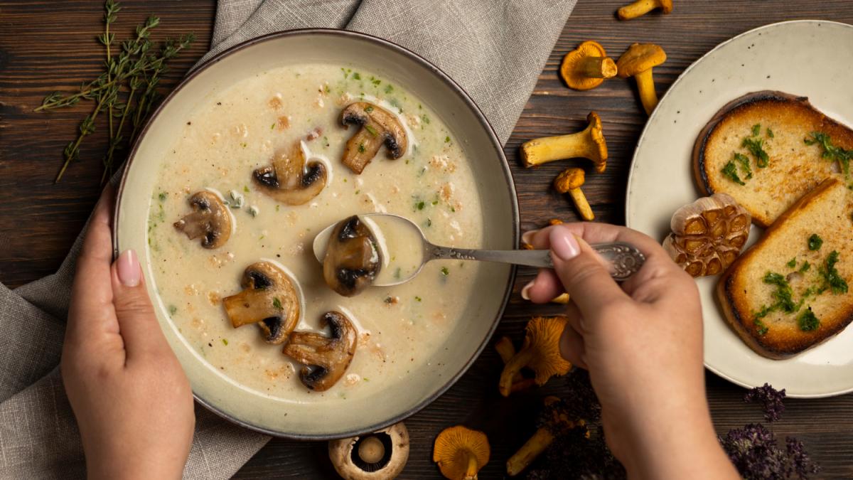 Грибной суп