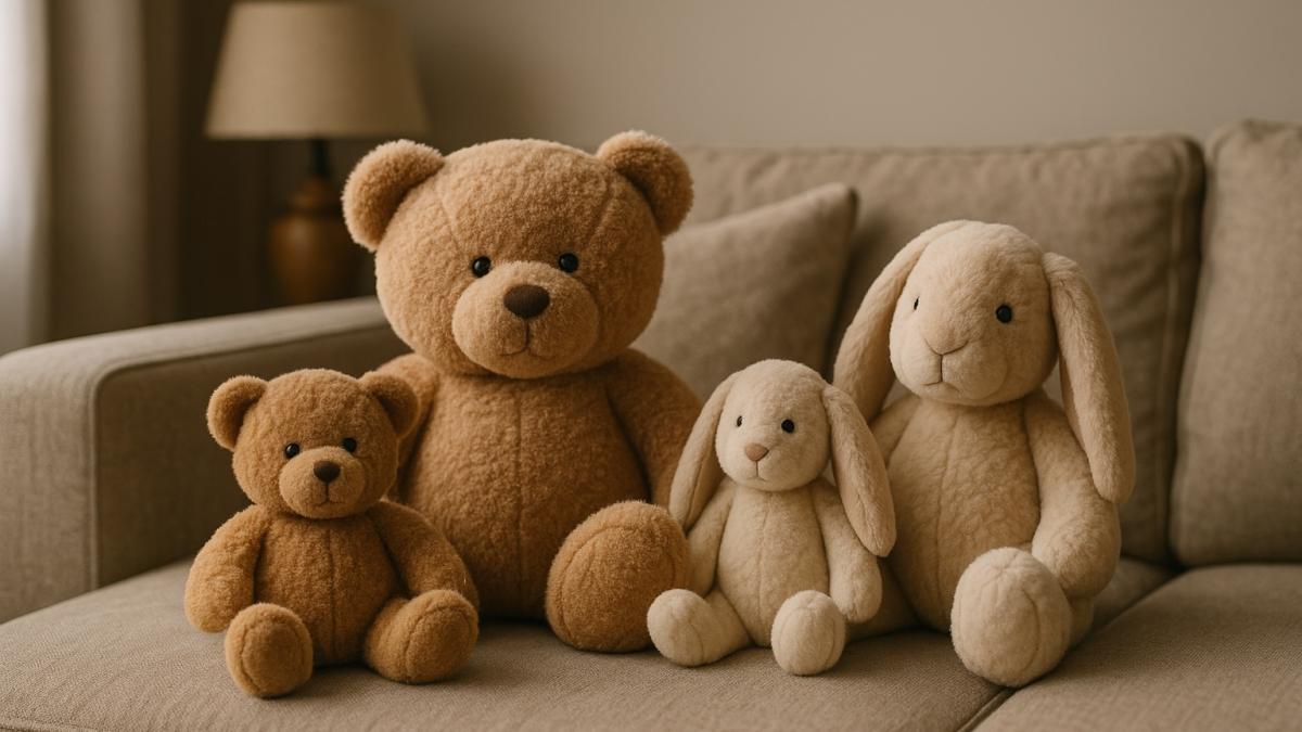 Мягкие игрушки в интерьере