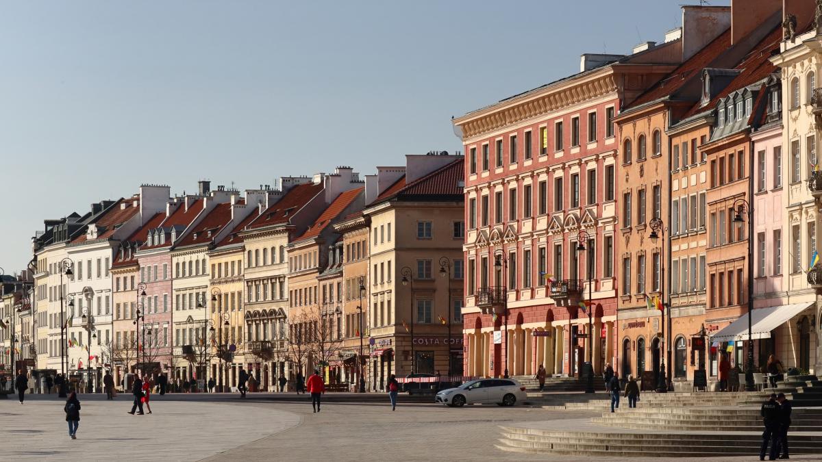 Варшава, Краковское предместье Варшава, Краковское предместье