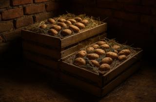 Агрономы: до 40% картофеля в погребах гниёт из-за повышенной влажности и плохой вентиляции