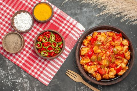 Рецепт запеченной курицы с тыквой: пошаговый способ приготовления