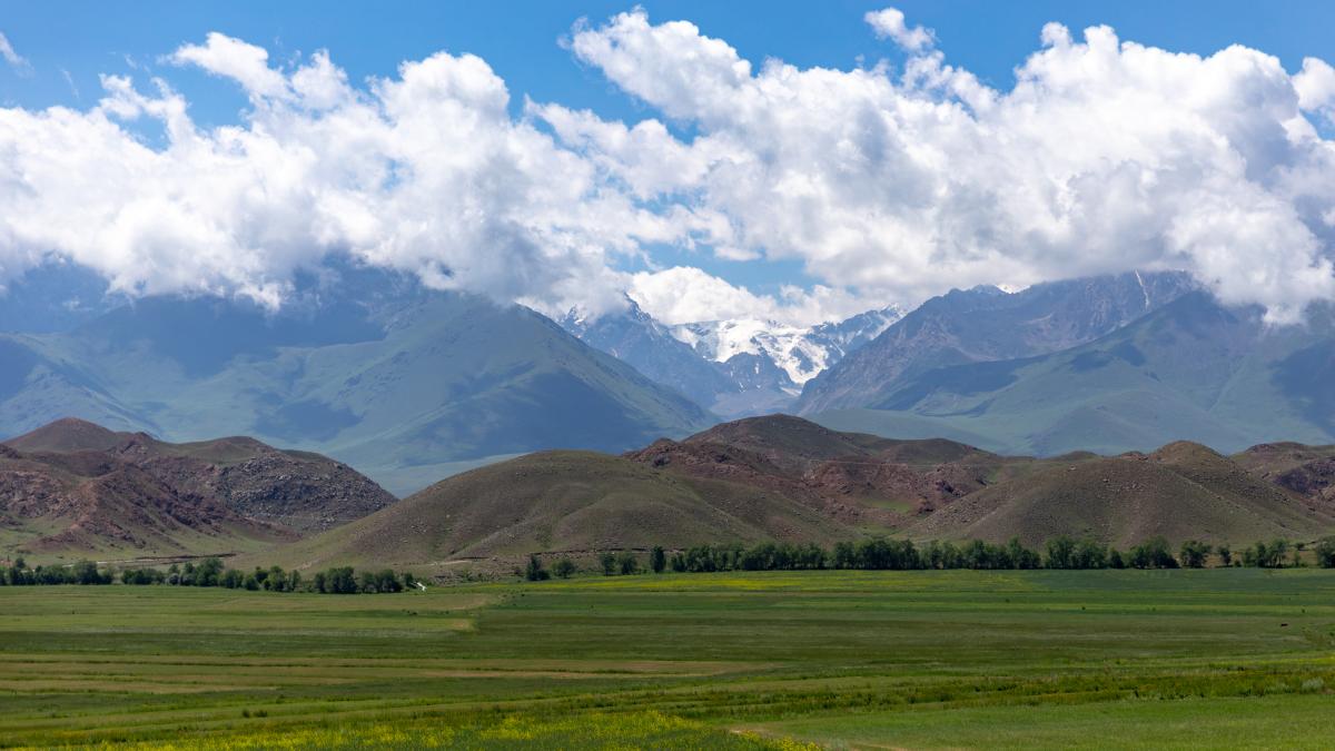 Горы Тянь-Шаня