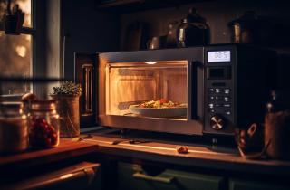 Специалисты предупредили: картон и фольга в микроволновке могут вызвать возгорание