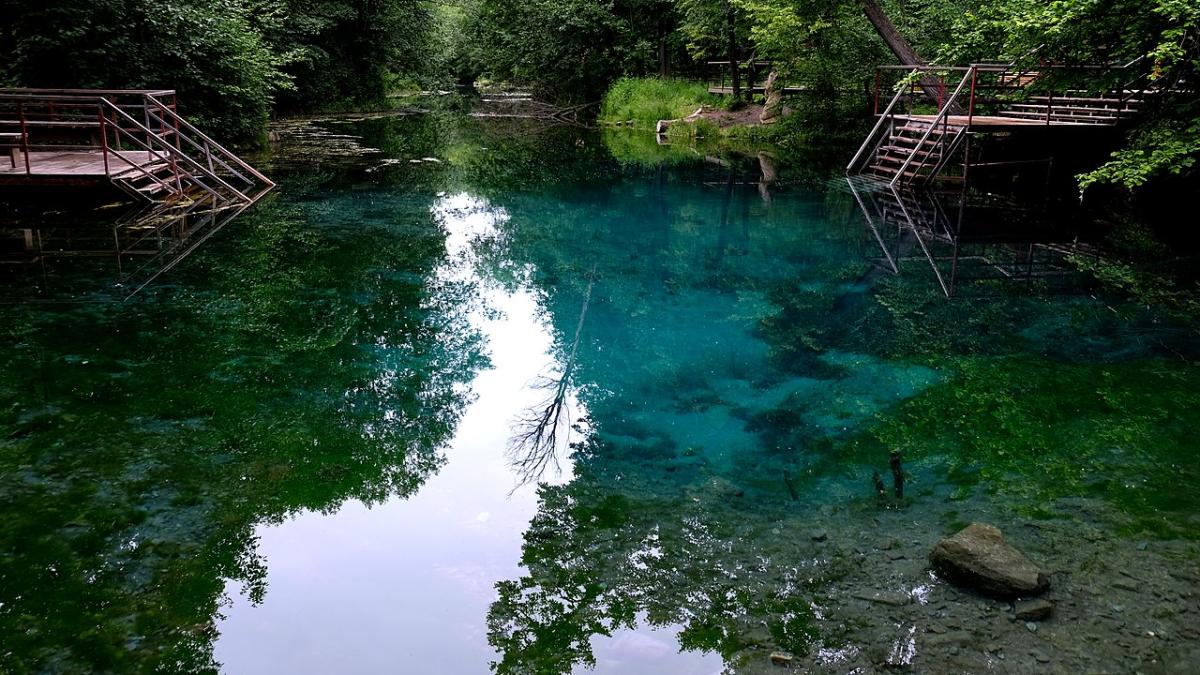 Голубые озера в Татарстане